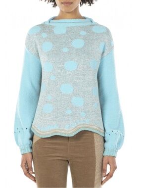 Elisa Cavaletti Knitted Wool Blend Sweater